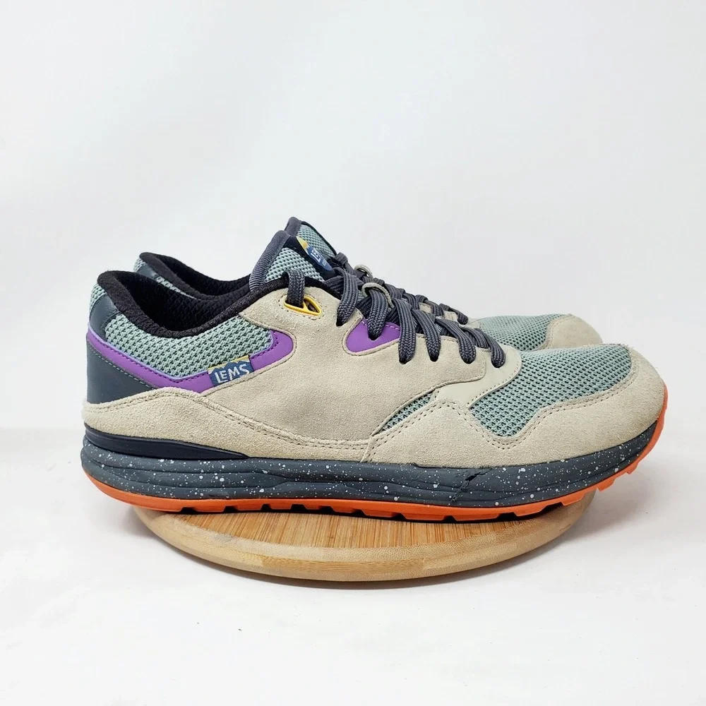 Lems Trailhead Shoes Men 10 & 10.5 MISMATCHED Suede Lace Up Low Barefoot Sneaker